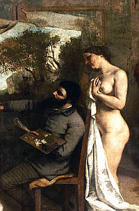 Gustave Courbet, Das Atelier, 19. Jahrhundert